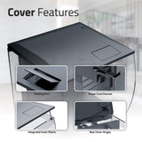 Fluval Flex 2.0 57L Aquarium in Black