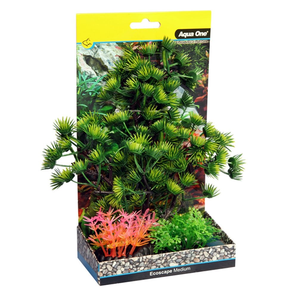 Aqua One Ecoscape Green Umbrella Pine Tree 24cm