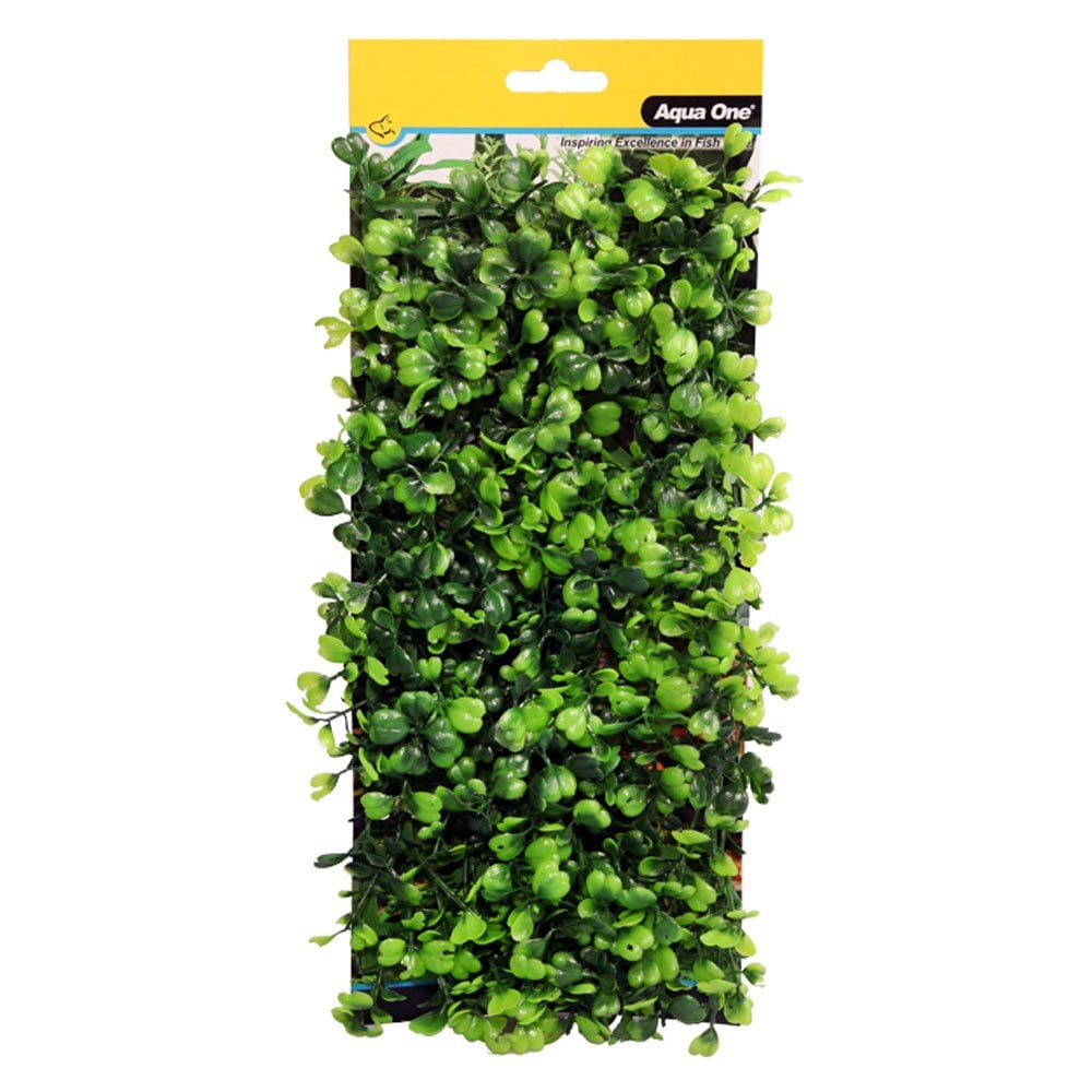 Aqua One Ecoscape Green Lobelia Plant Mat 17x33cm