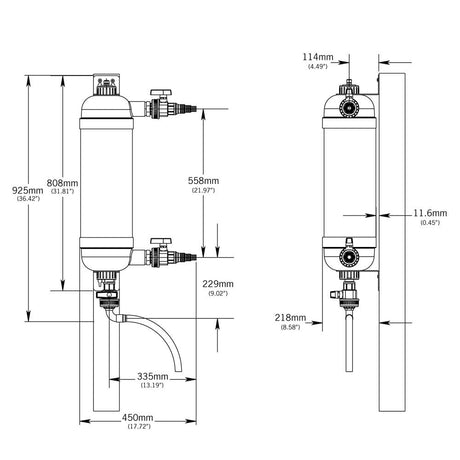 Evolution Aqua Surge Filter With 18w UVC
