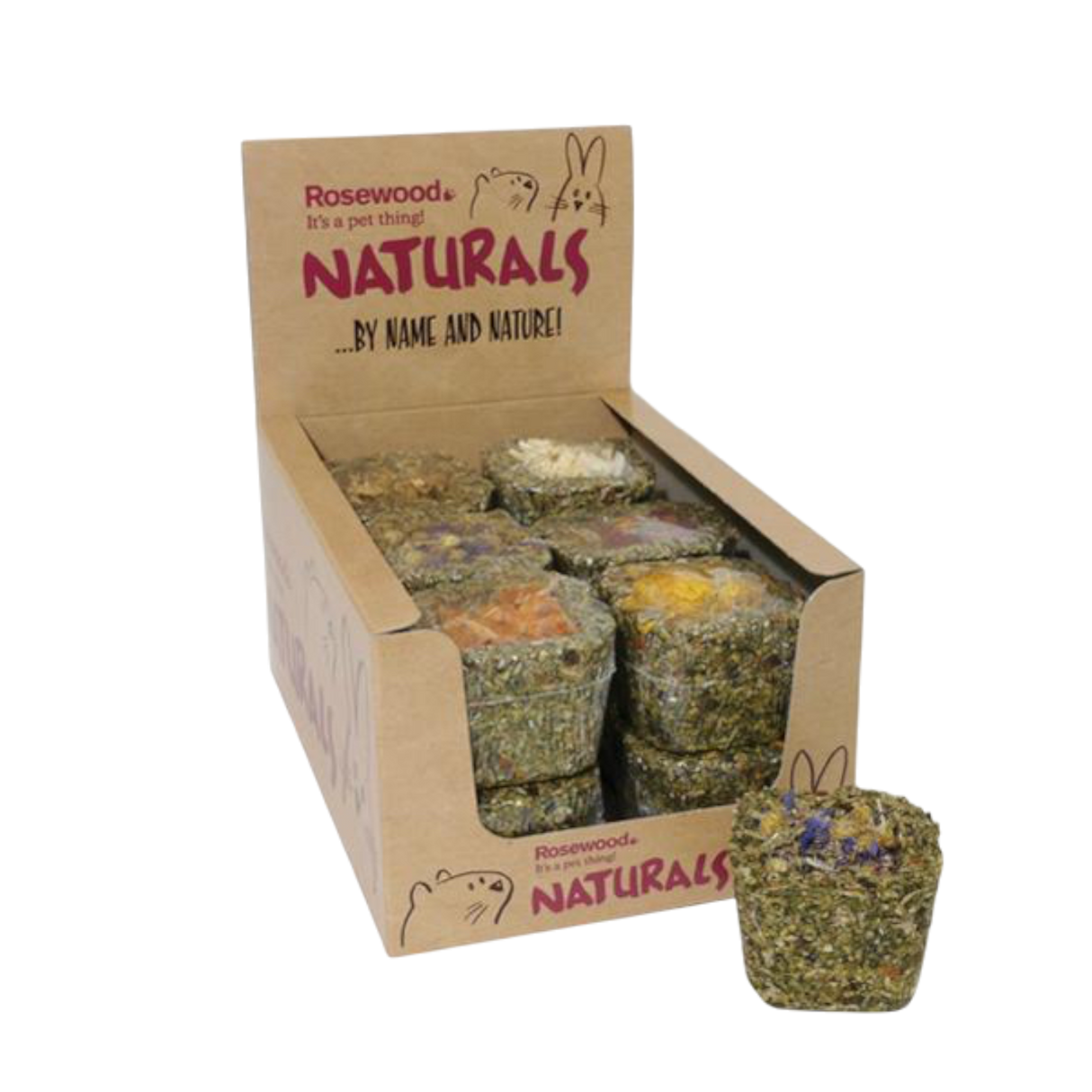 Rosewood Grainless Nibble Pots