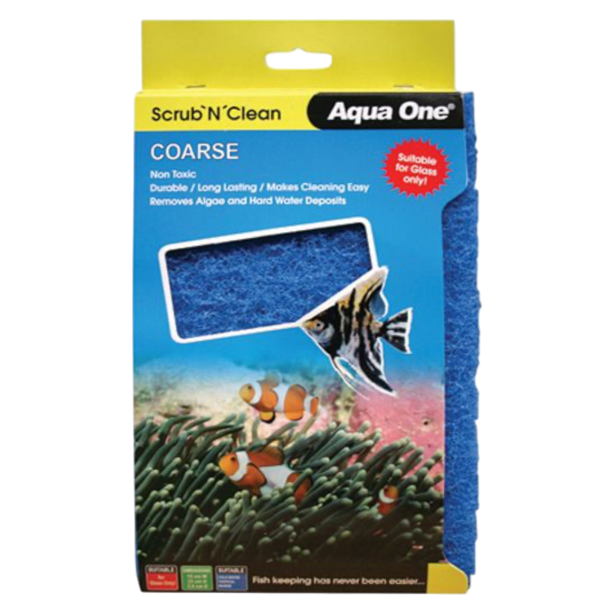 Aqua One Scrub N Clean Algae Pad Coarse Large