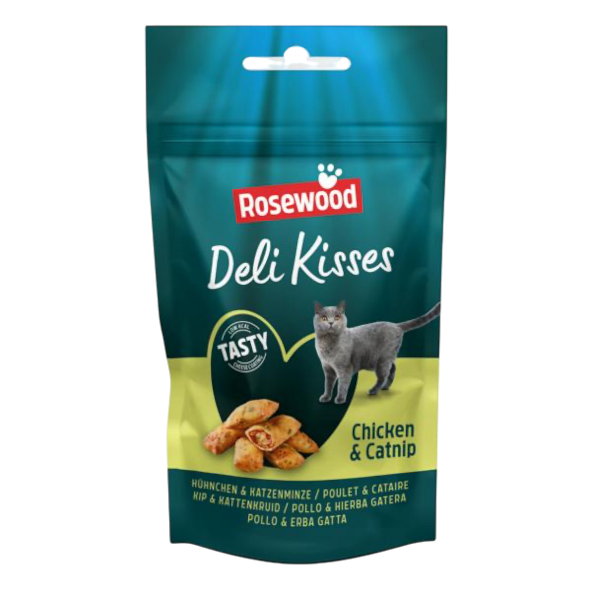 Rosewood Deli Kisses Chicken & Catnip For Cats 60G