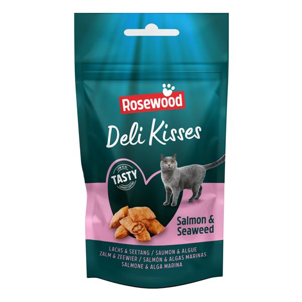Rosewood Deli Kisses Salmon & Seaweed For Cats 60G