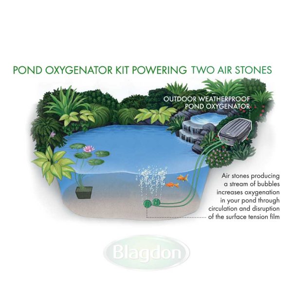 Blagdon Pond Oxygenator Kit 2 Outlet