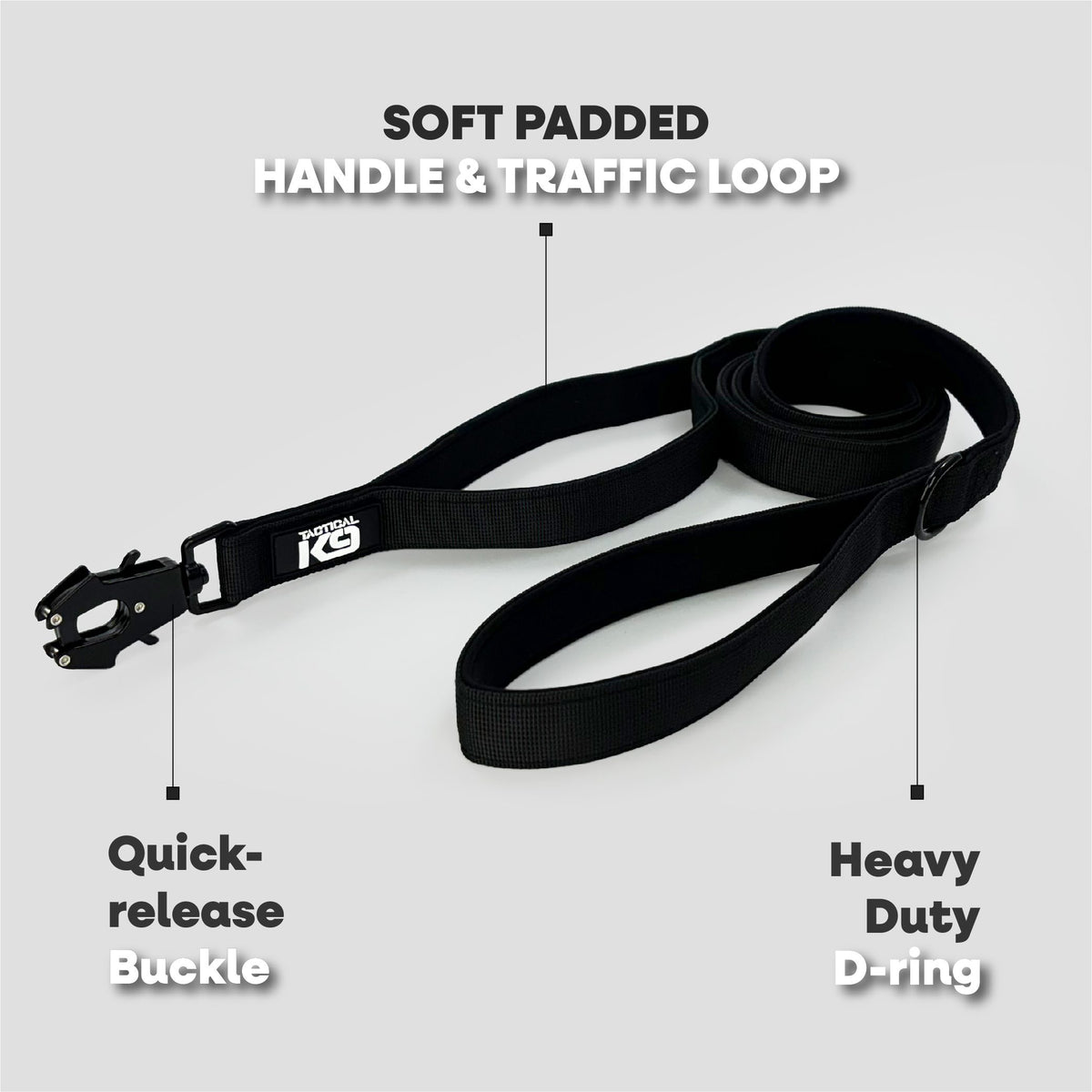 Tactical K9 Endurance Dog Lead