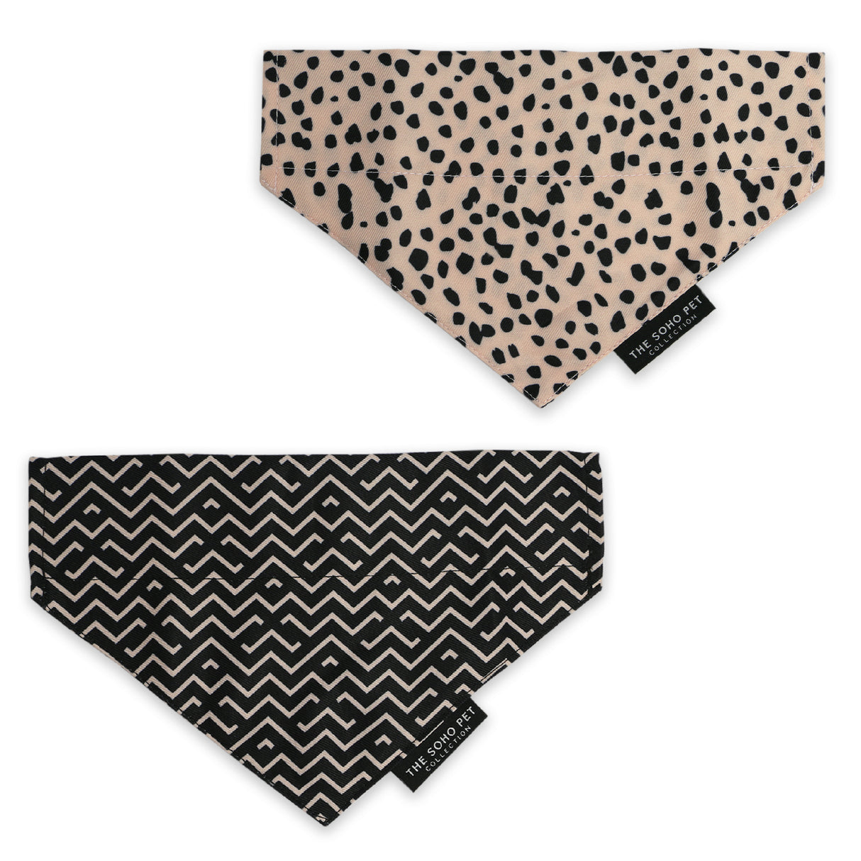 Ancol Soho Dalmatian/Zigzag Patterned Bandana