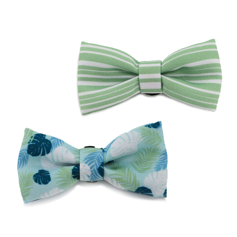 Ancol Soho Stripe/Leaf Patterned Bow Tie