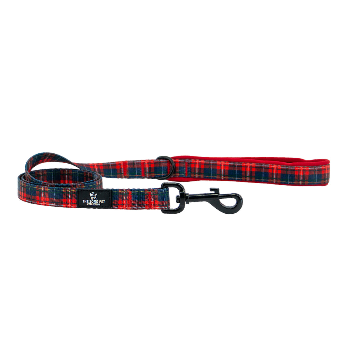 Ancol Soho Tartan Patterned Lead