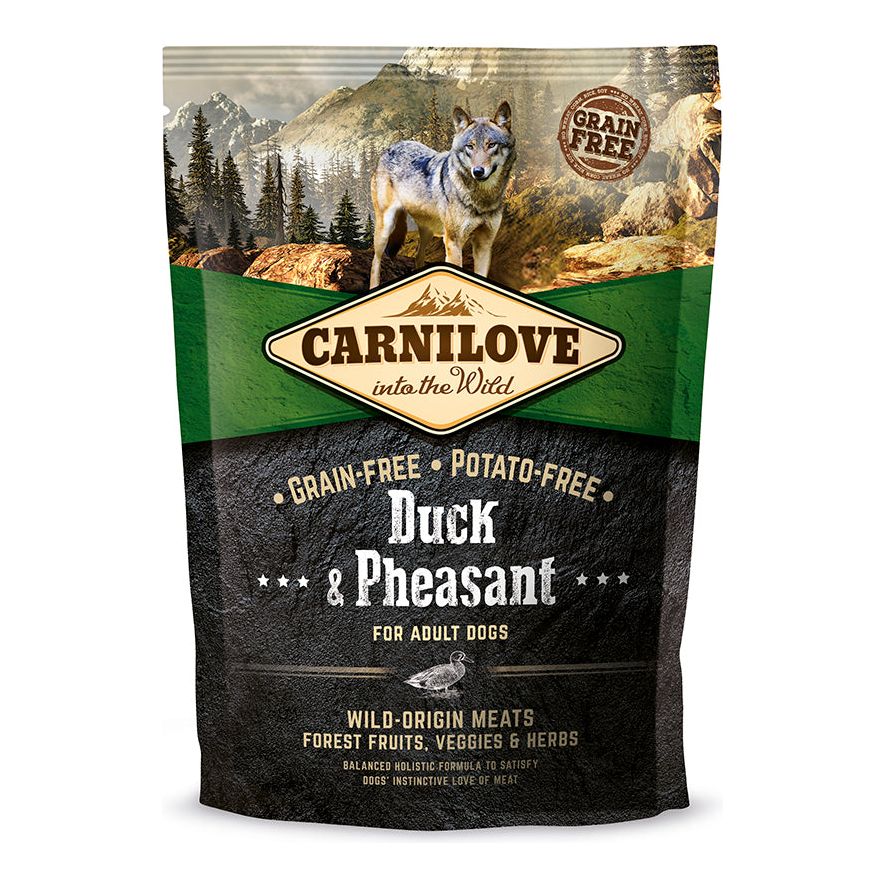 Carnilove Duck & Pheasant Dog Food 1.5Kg