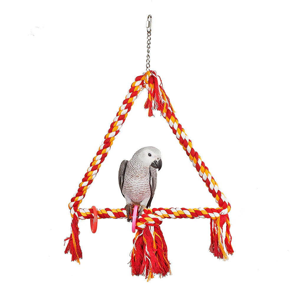 Sky Rope Triangle Bird Toy – Water World Pet & Aquatic Centre