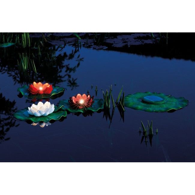 Pontec PondoSolar LED Lily Set 3