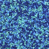 AquaOne Coloured Aquarium Gravel Mixed Aqua & Blue 2kg