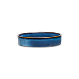 Scruffs Reactive Glaze Pet Saucer in Midnight Blue