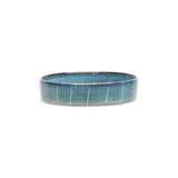 Scruffs Reactive Glaze Pet Saucer in Pinstripe