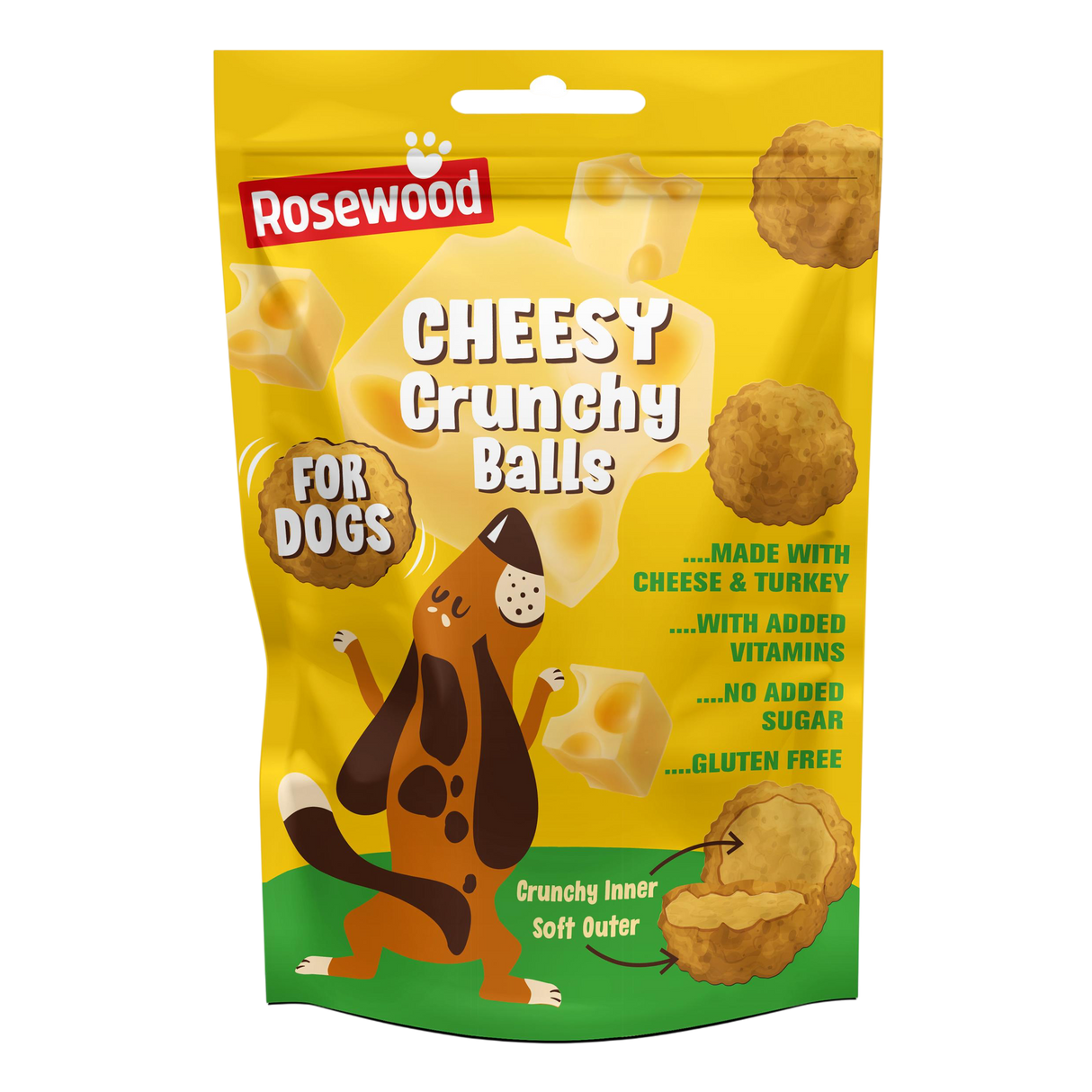 Rosewood Cheesey Crunchy Meatballs 140g