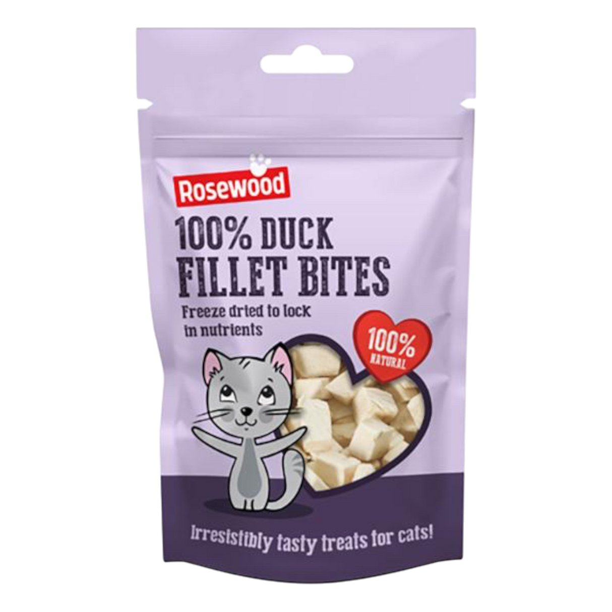 Rosewood Duck Freeze Dried Cat Treats 15g