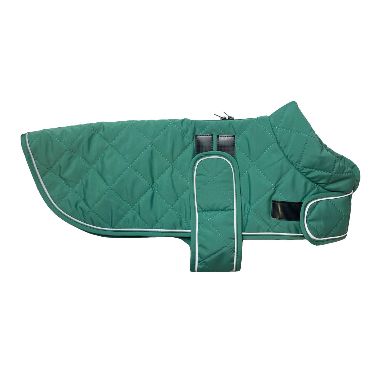 Go Walk Quilted Classic Dog Coat Teal