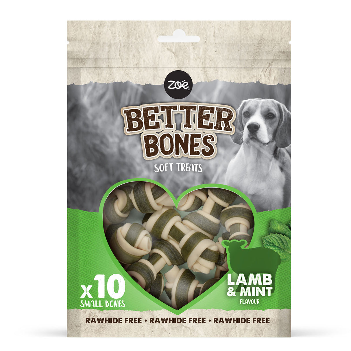Zeus Better Bones Lamb with Mint Small Bones 7.5cm 10 Pack
