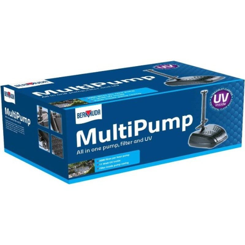 Bermuda Multipump 2000 Fountain Pump with UV Filter