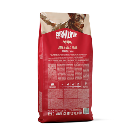 Carnilove Active Lamb & Wild Boar Dog Food