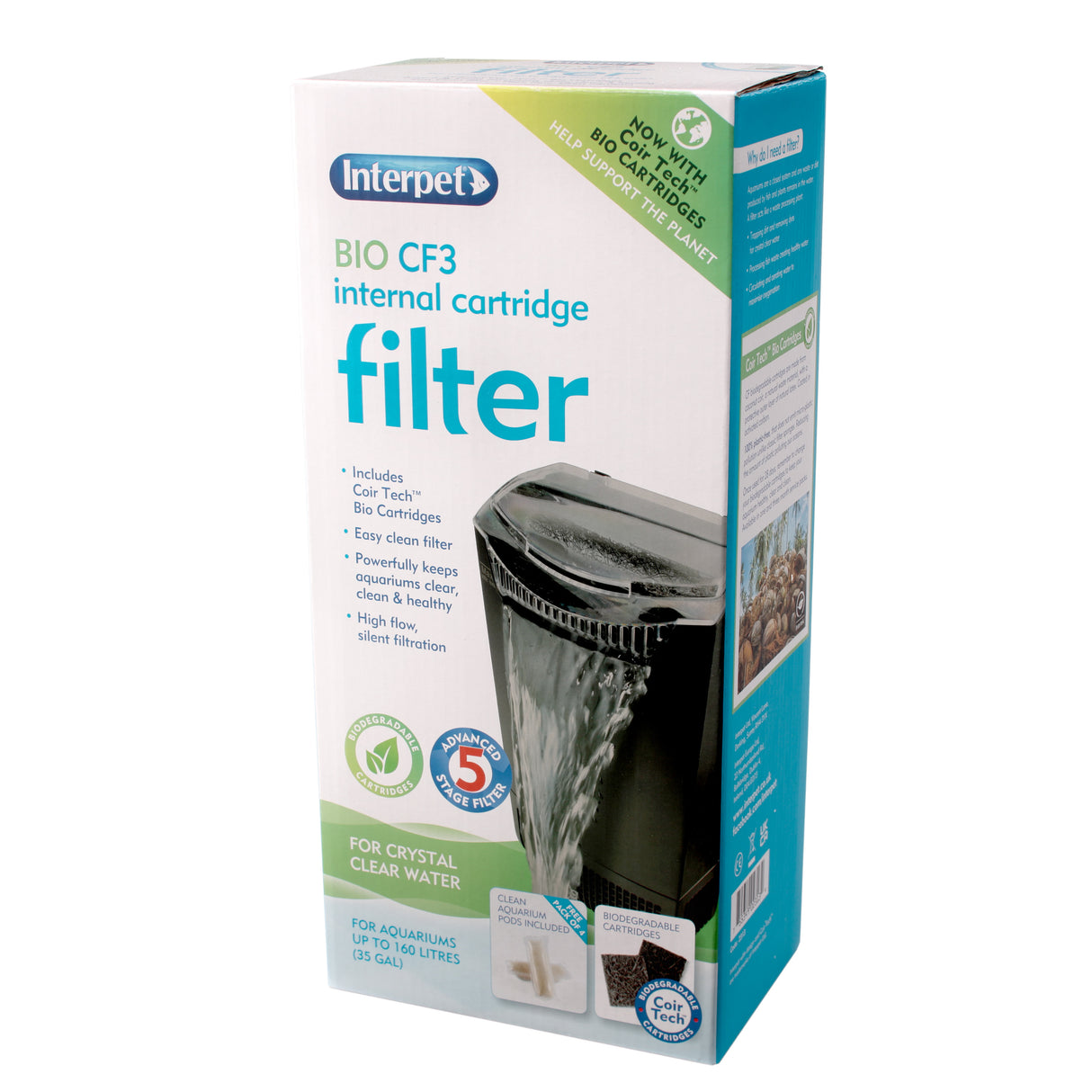 Interpet Internal Cartridge Filter Bio-CF 3