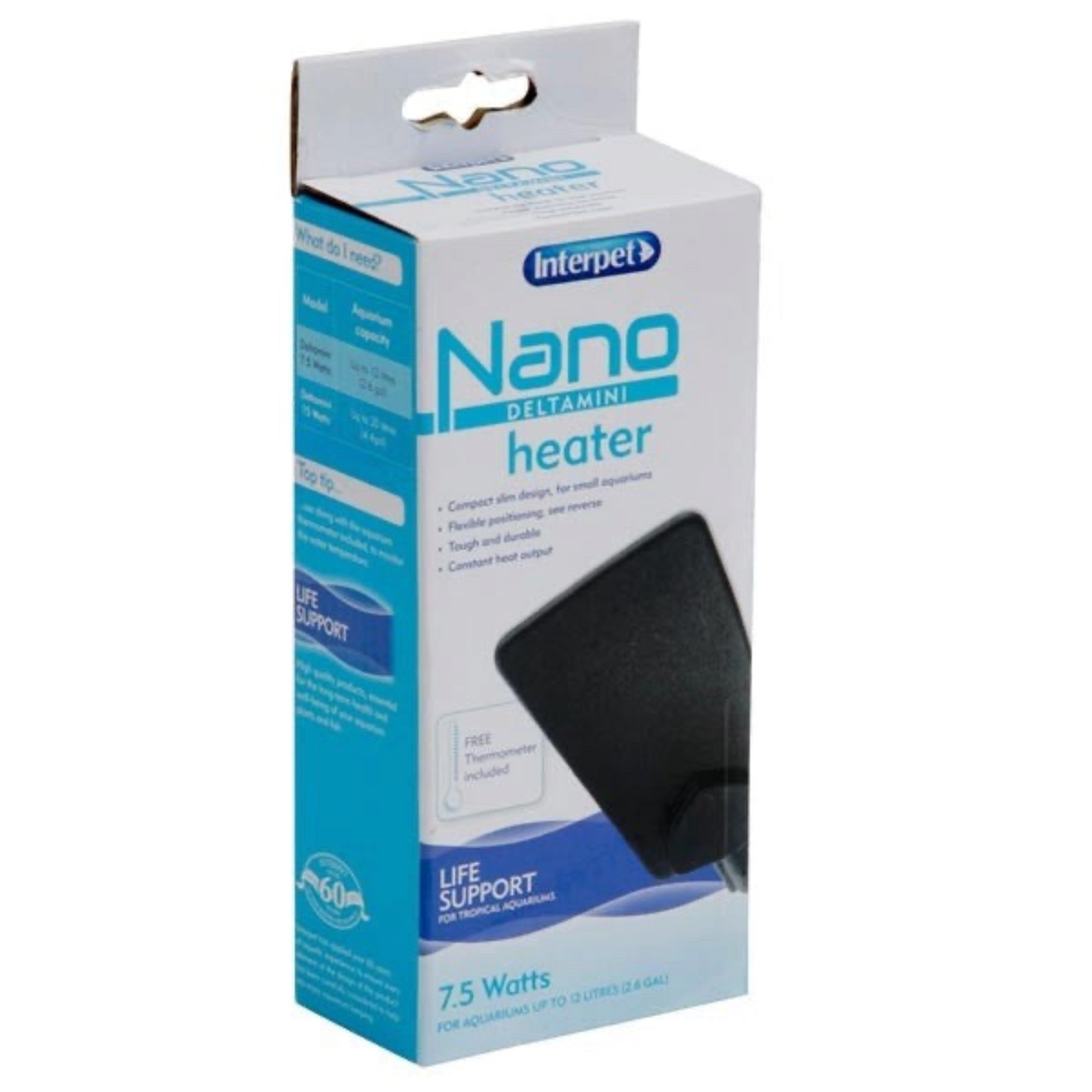 Interpet Nano Delta Heater Mini 7.5W