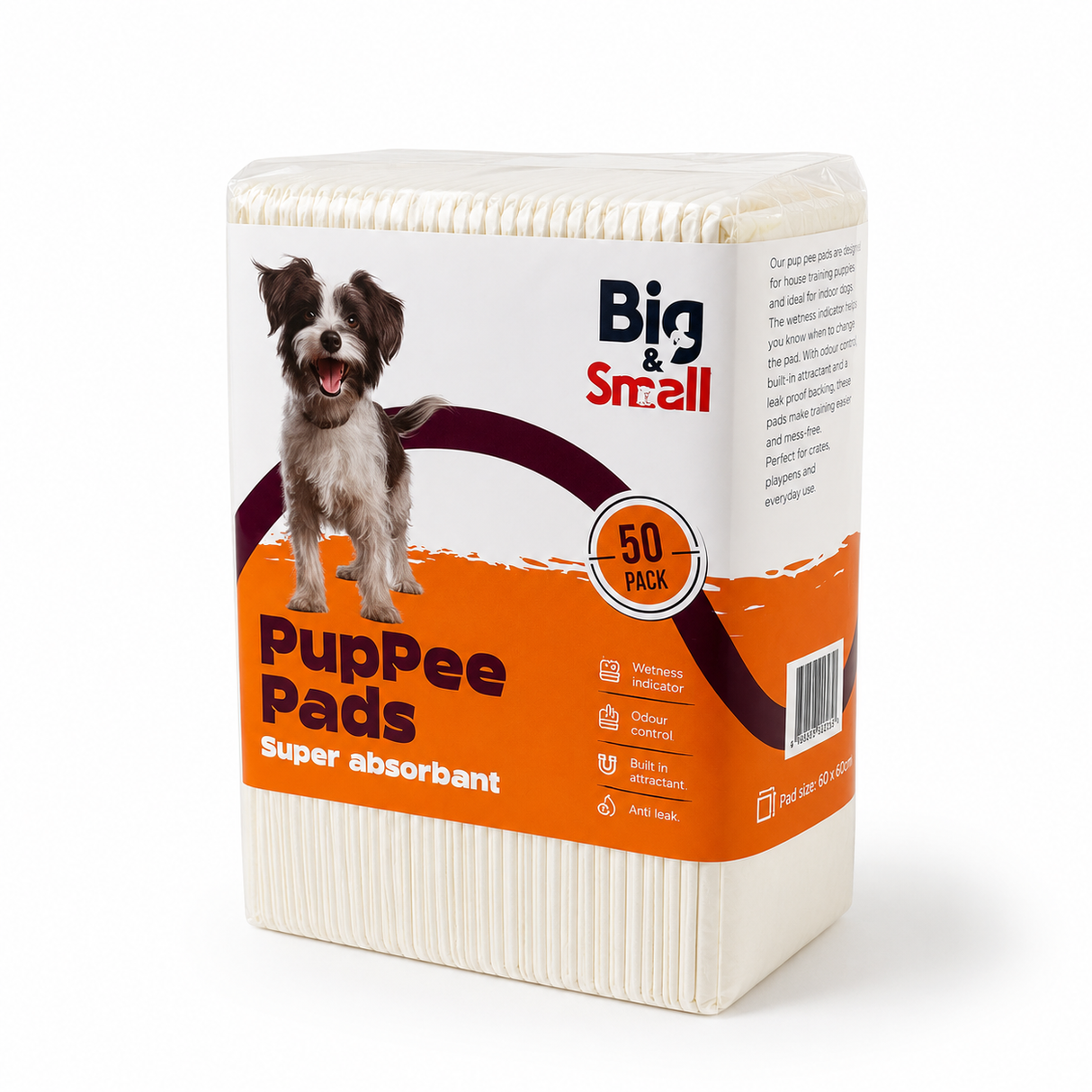 Big & Small Pupee Pads 50 Pack