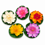 AquaTrio Artificial Floating Water Lilies