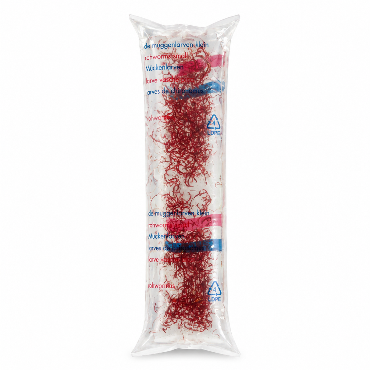 Live Bloodworms Small Fish Food 100ml