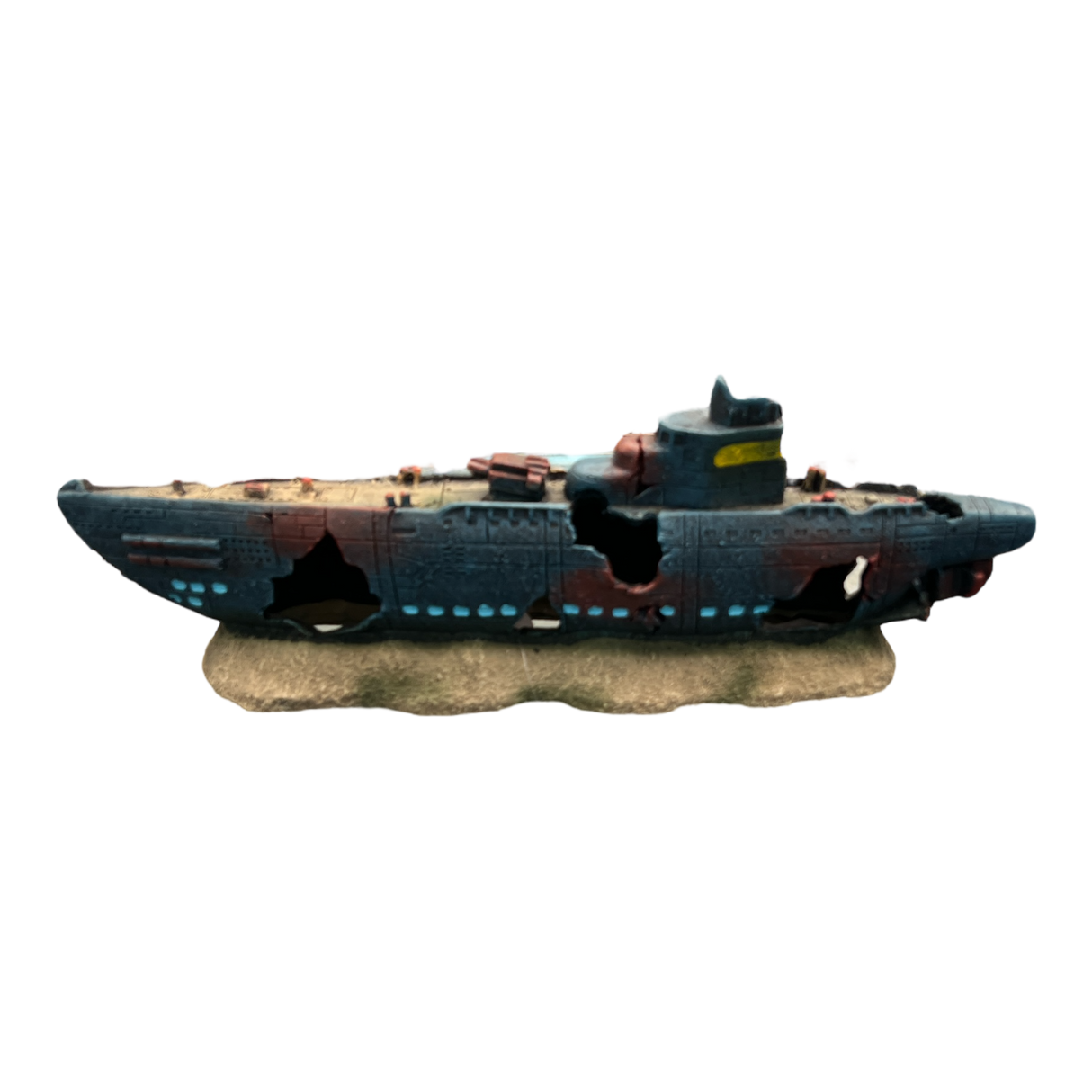 AquaTrio Blue Sunken Warship