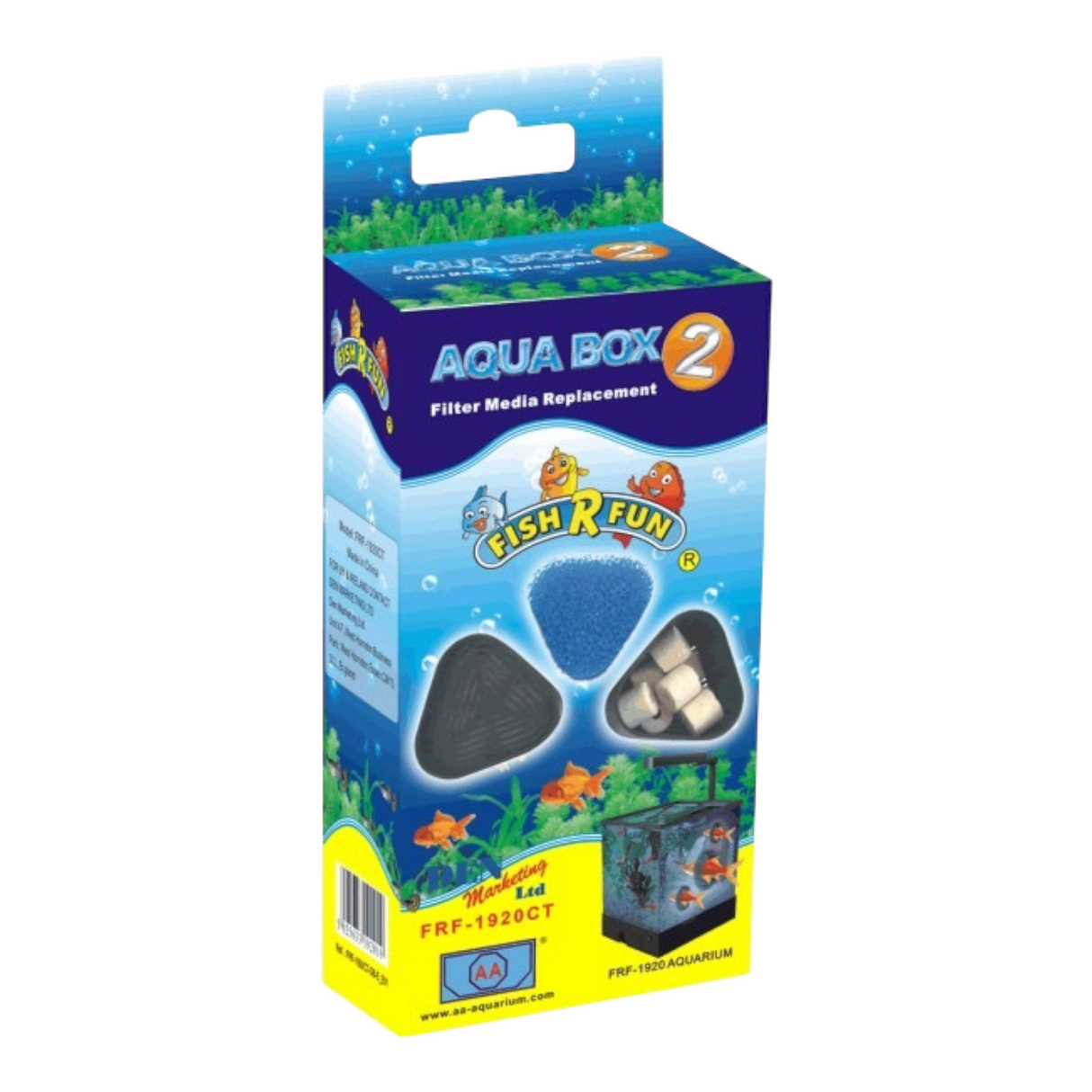 Fish R Fun Replacement Filter Media Cartridge - FRF-1920CT