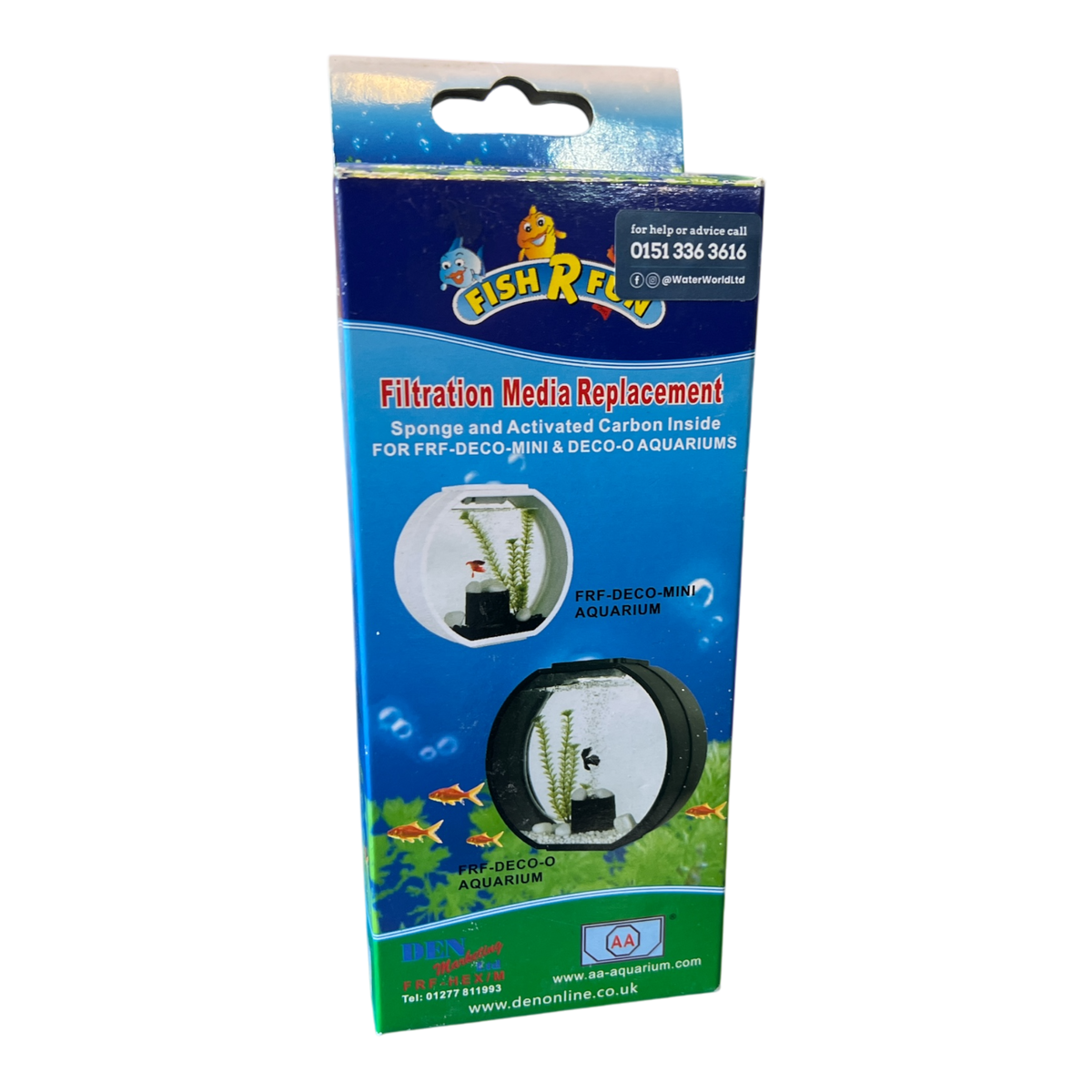 Fish R Fun Replacement Filter Media Cartridge - FRF-DECO/M – Water ...
