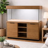 Aqua One OakStyle 230 Aquarium & Cabinet in Kansas Truffle Walnut