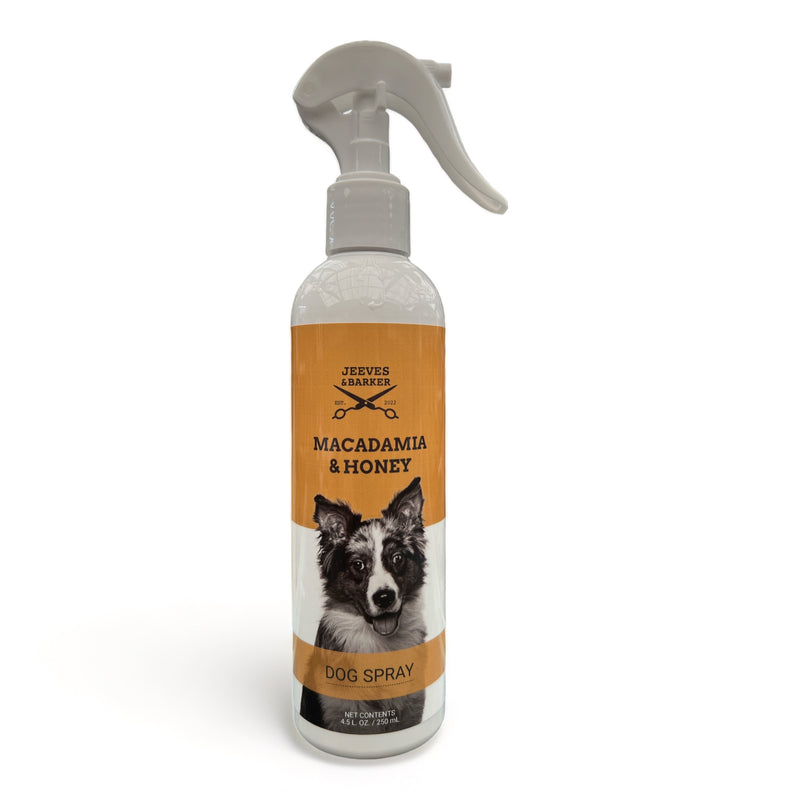Jeeves & Barker Macadamia & Honey Dog Spray 250ml