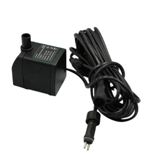 350 LPH Replacement Water Feature Pump with Light Offshoot Low Voltage