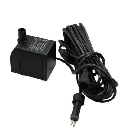 350 LPH Replacement Water Feature Pump with Light Offshoot Low Voltage