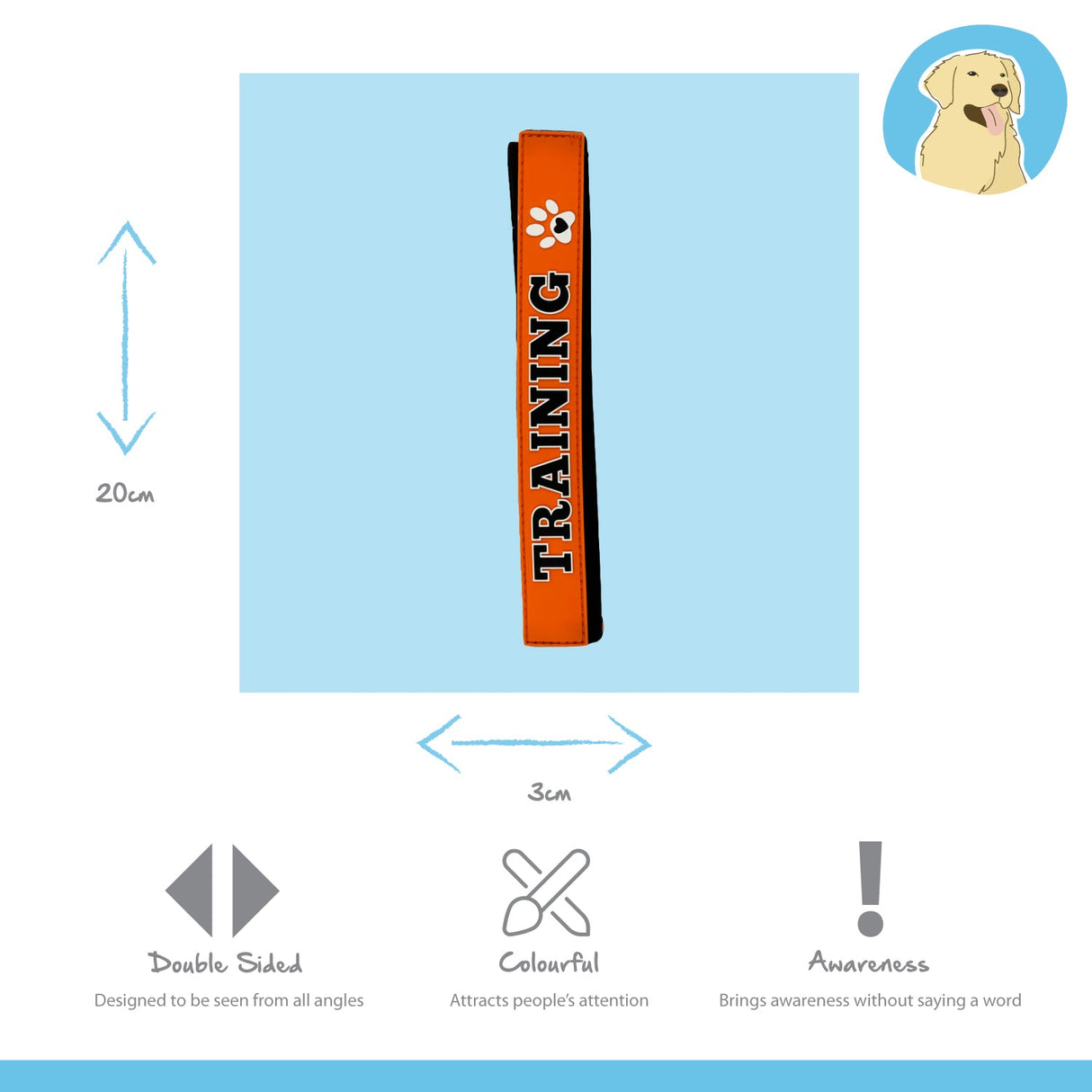 Happy Pet Training Leash Wrap