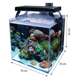 AquaOne NanoReef 35 Marine Aquarium