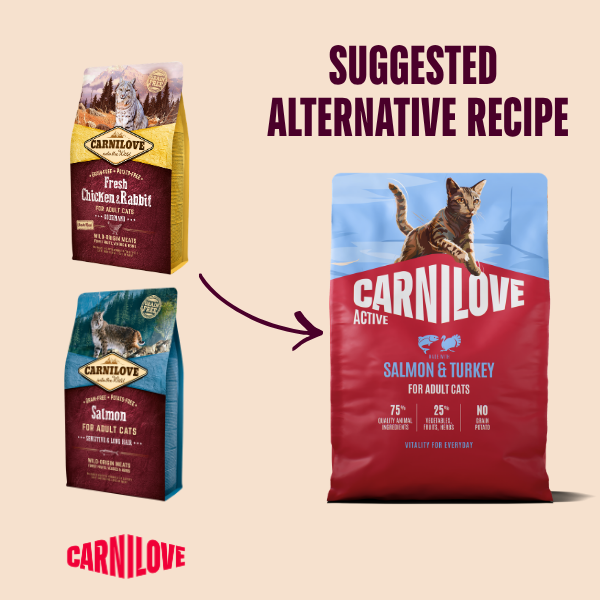 Carnilove Adult Salmon & Turkey Cat Food