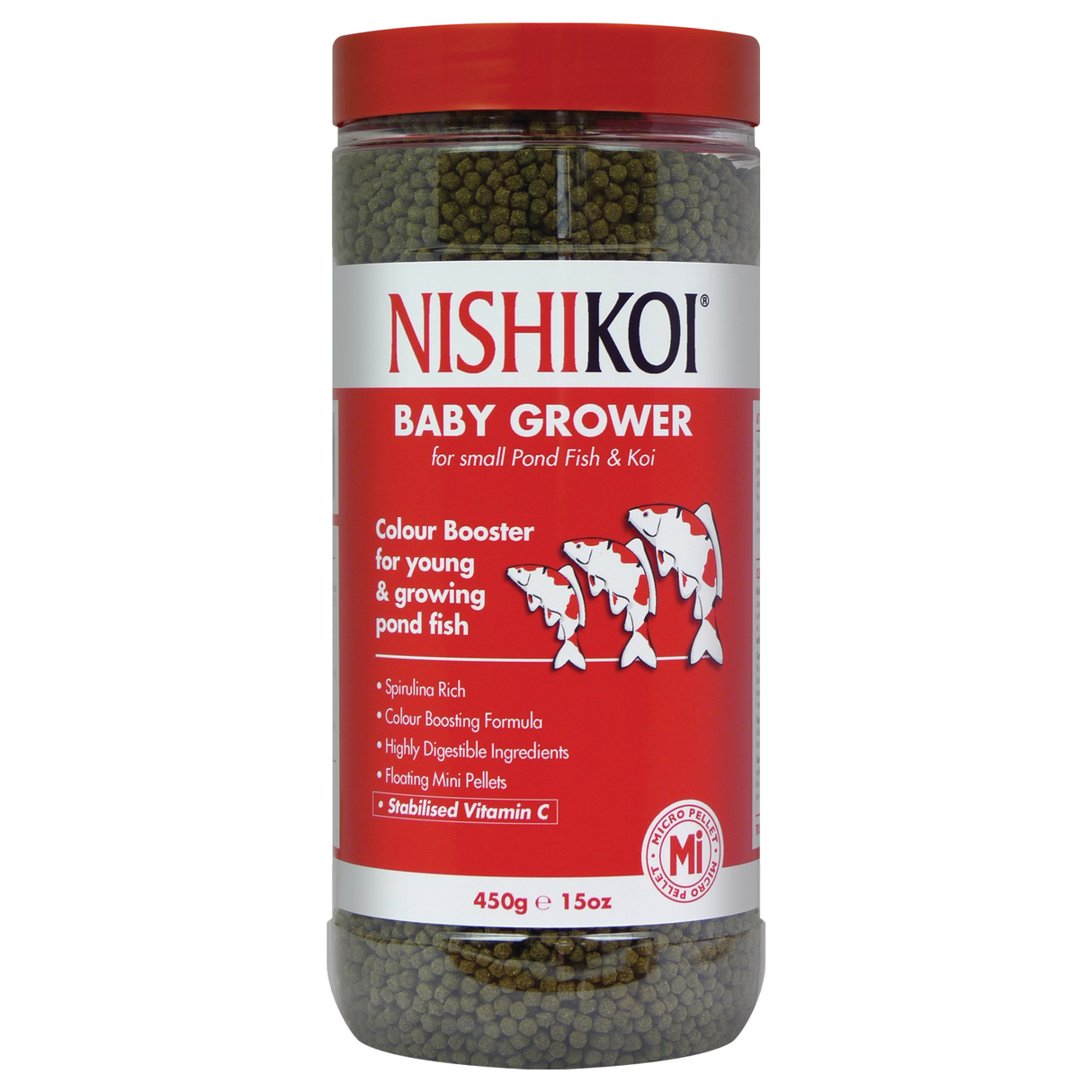 Nishikoi Baby Grower Colour Booster 450g