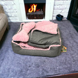 Ancol 'Made From' Dog Bed Set