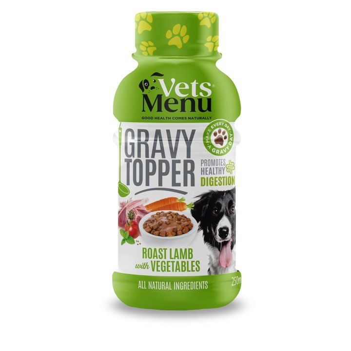 VetsMenu Lamb Gravy Topper for Dogs 250ml