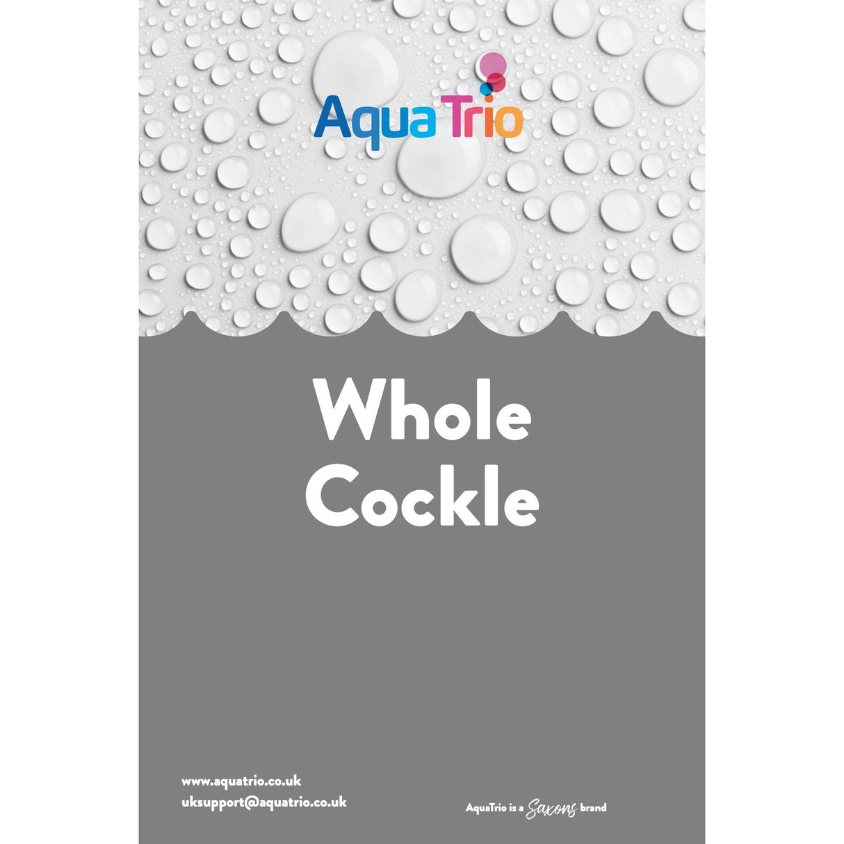 AquaTrio Frozen Whole Cockle 100g Mini-Grip