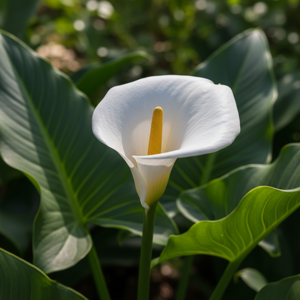 Arum Lily (Zantedeschia himalaya)