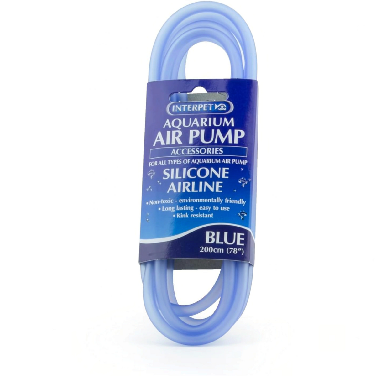 Interpet Silicone Airline Tubing 2m Blue