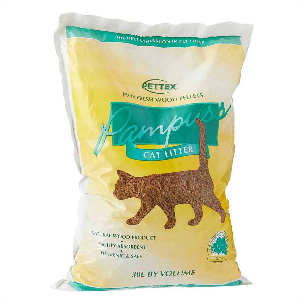 Pampuss Wood Pellet Cat Litter