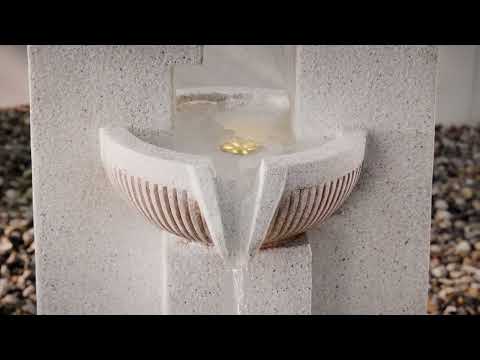 Altico Drift & Flow Artemis Tiered Water Feature with LED Lights