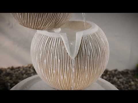 Altico Drift & Flow Poseidon Water Feature with LED Lights