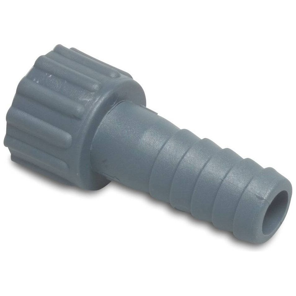 Hose Tail - female threaded nut x hose tail